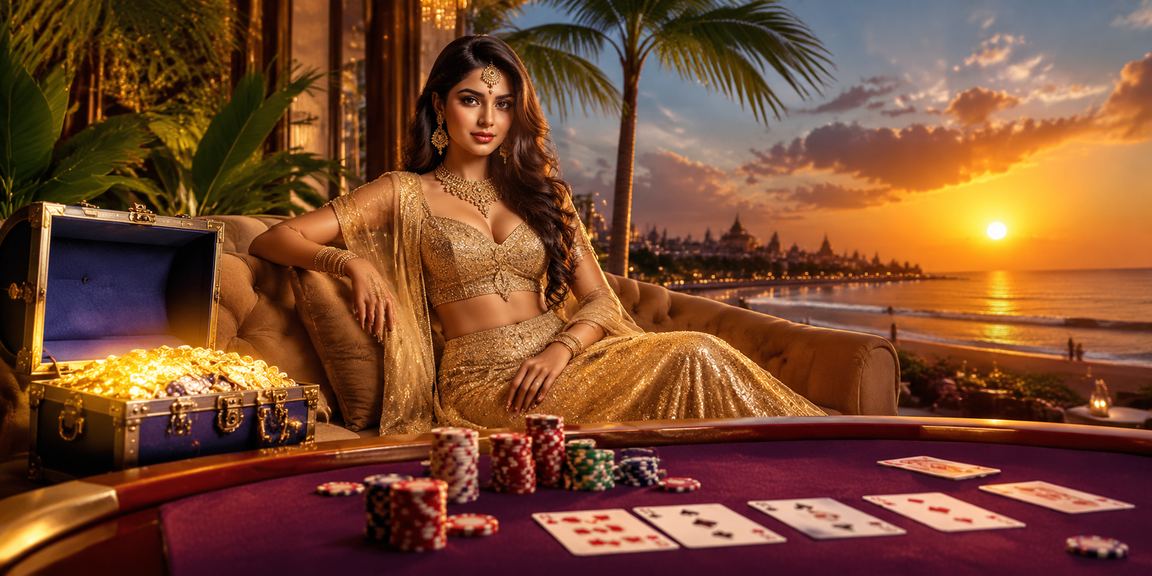 Crowd enjoying sports betting in Chennai with poker game atmosphere