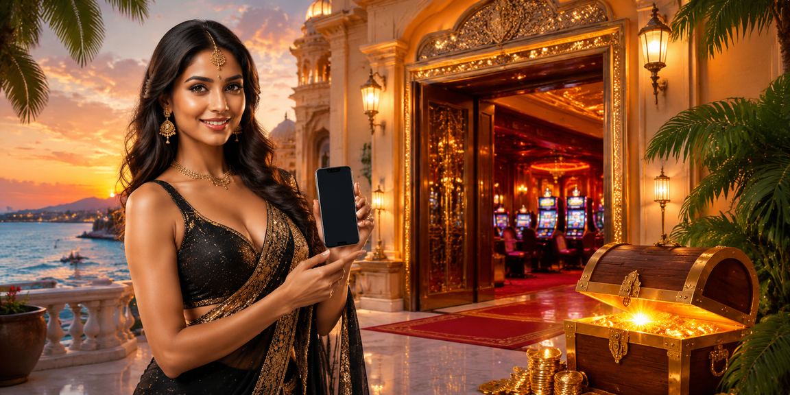 Player using mobile casino app responsibly in India