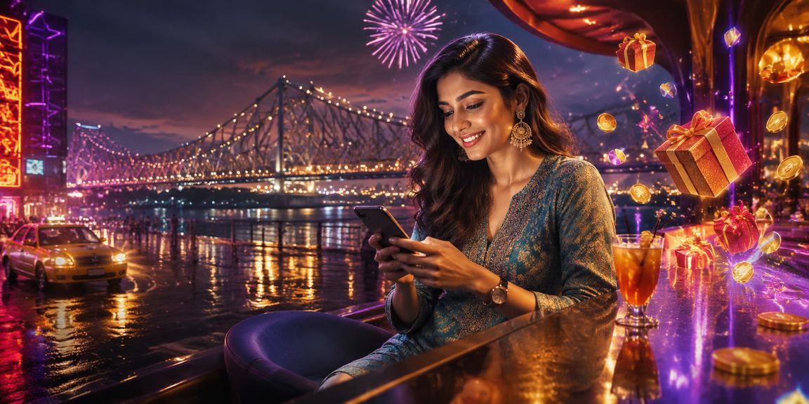 Mobile casino players enjoying games in Kolkata
