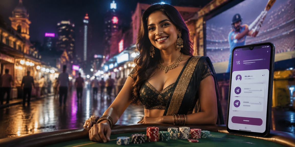 Night cricket betting market ambiance in Mumbai